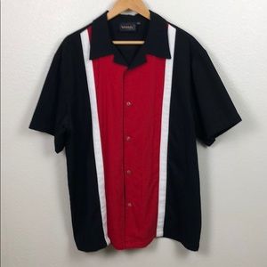 Vintage Steady Last Call Lounge Bowling Shirt